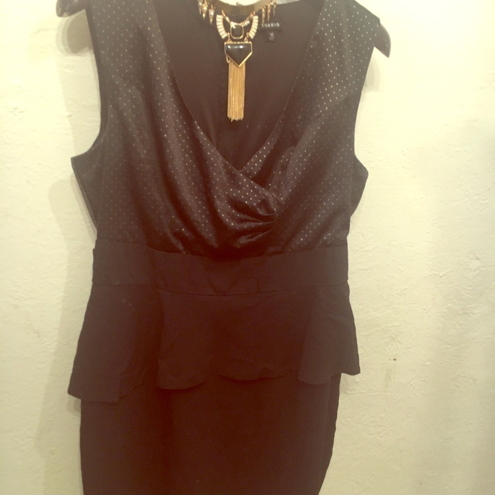 TORRID little black dress